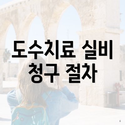 도수치료 실비 청구 절차