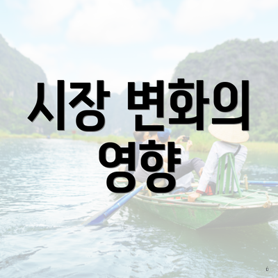 시장 변화의 영향