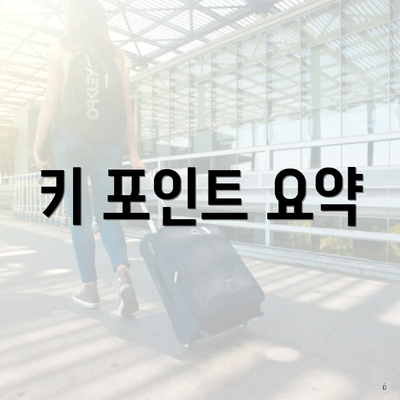 키 포인트 요약