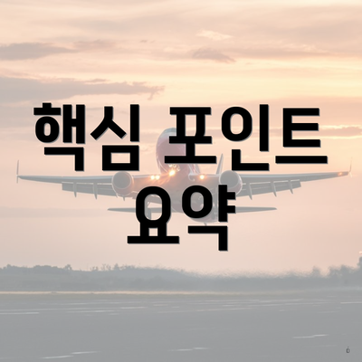 핵심 포인트 요약
